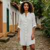 Vestido de Linho Raeje