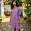 Vestido de Linho Raeje