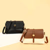 Bolsa Tiracolo em Couro Legítimo – Sofisticação Atemporal em Design Estruturado