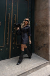 Vestido Amaretto – Jeans Utilitário com Toque Sofisticado