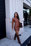 Vestido Chicago – Ousadia Urbana com Elegância Marcante