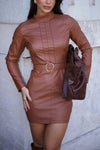 Vestido Chicago – Ousadia Urbana com Elegância Marcante