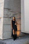 Vestido Montreal – Suede Elegante com Franjas e Estilo Western
