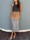 Grazy | Vestido de linho sem mangas