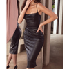 Vestido em couro Johanna
